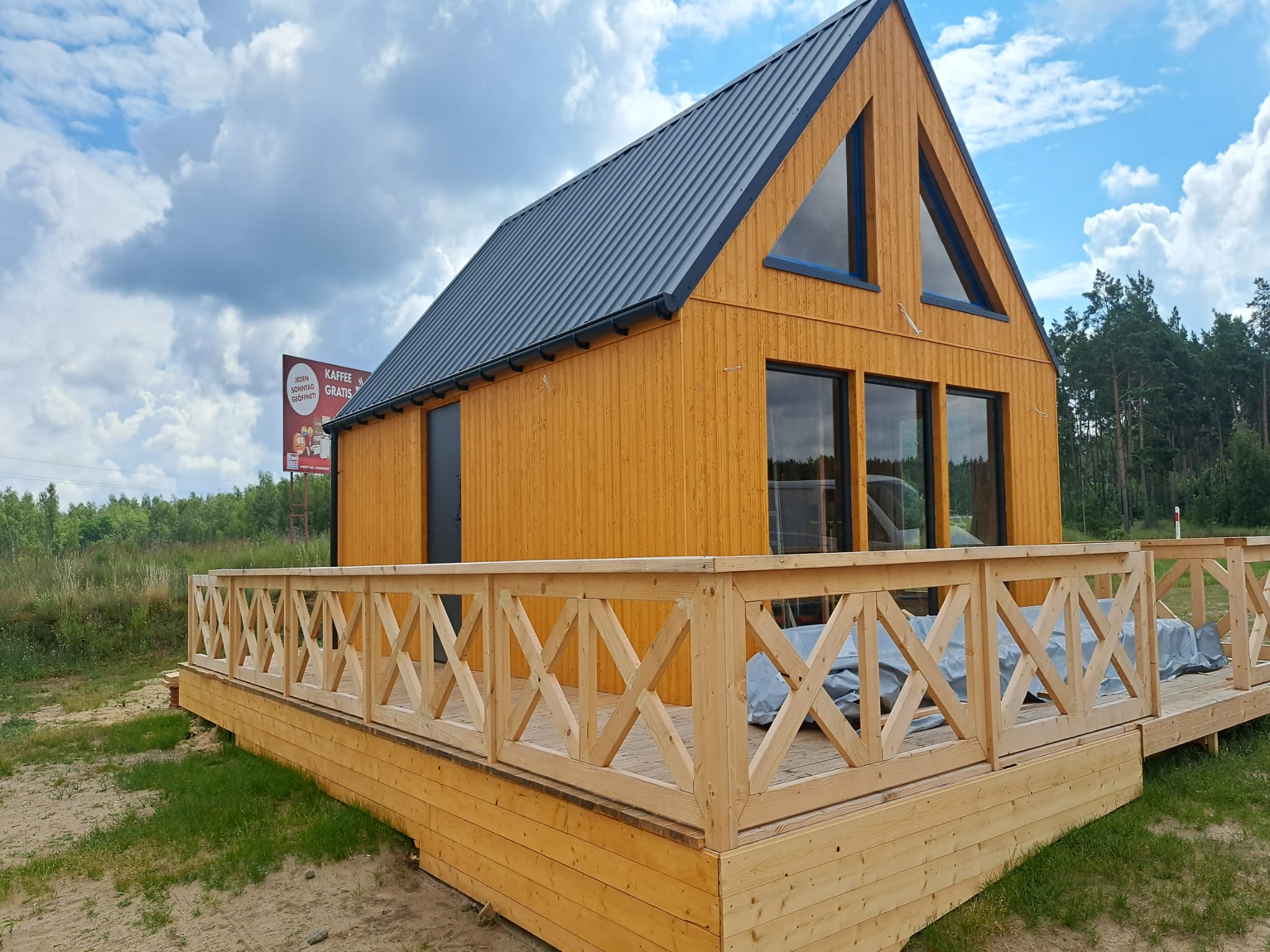 Sommerhaus 35 m2 plus Zwischengeschoss