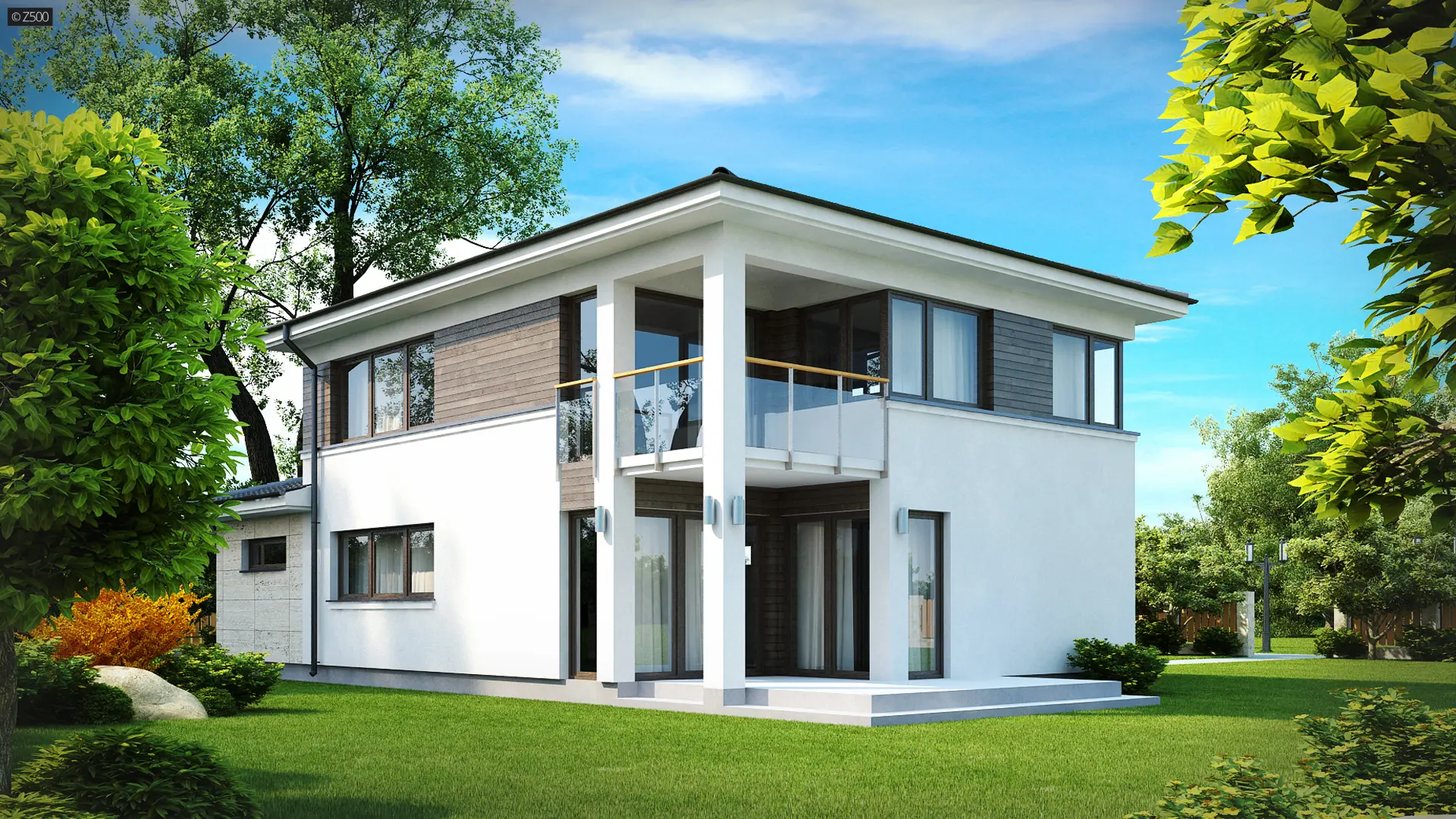 Współczesna willa Zx8 D - 1