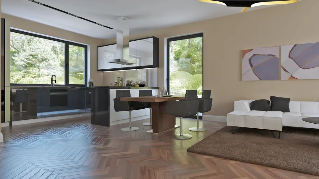 Klasyczny a zarazem nowoczesny dom Z240 D - 4