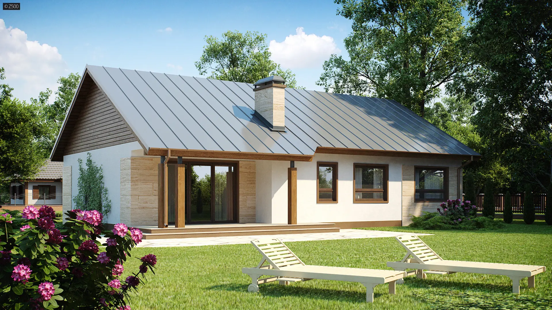 Parterowy dom Z98 D - 8